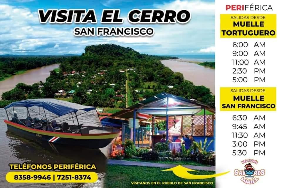Cabanas Daneysha Tortuguero Eksteriør bilde